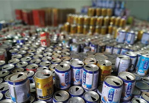 废品易拉罐拆解图片大全，废易拉罐利用图片大全