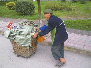 老人收废品图片大全，老人收废品锻炼身体